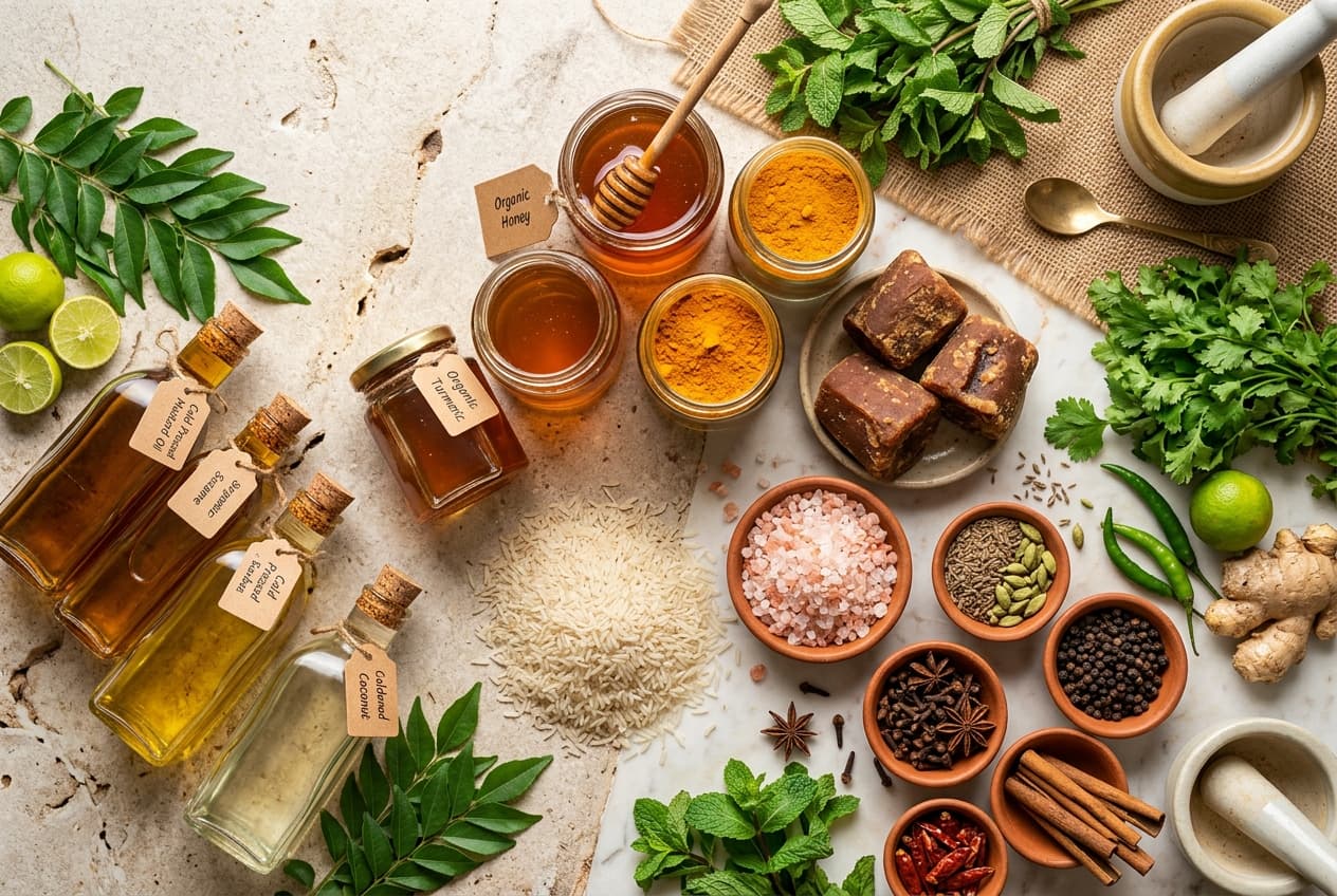 Abundance of pure organic products – our promise