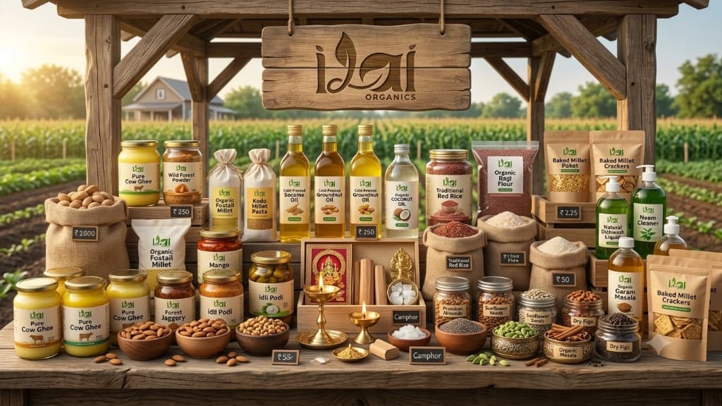 Elai Organics retail store and dedicated product showcase